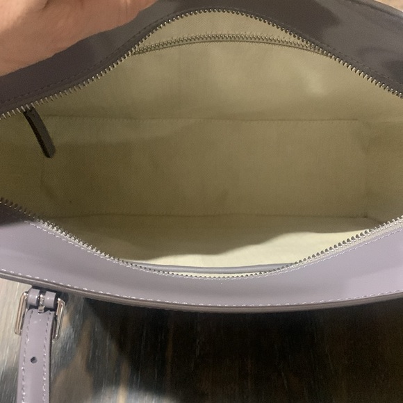 Tory Burch Emerson grey patent leather tote NWT - Picture 7 of 11